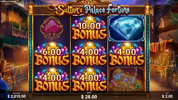 Sultan's Palace Fortune (Wizard Games) 3
