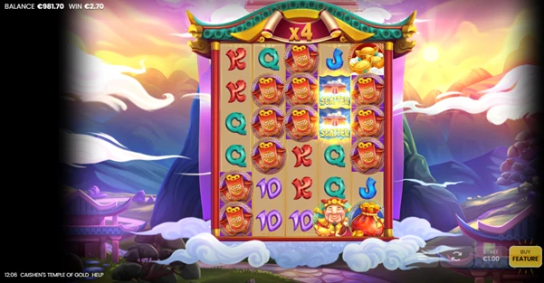 caishen's temple free spins