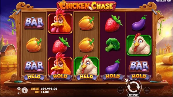 Chicken Chase, jogue online no PokerStars Casino