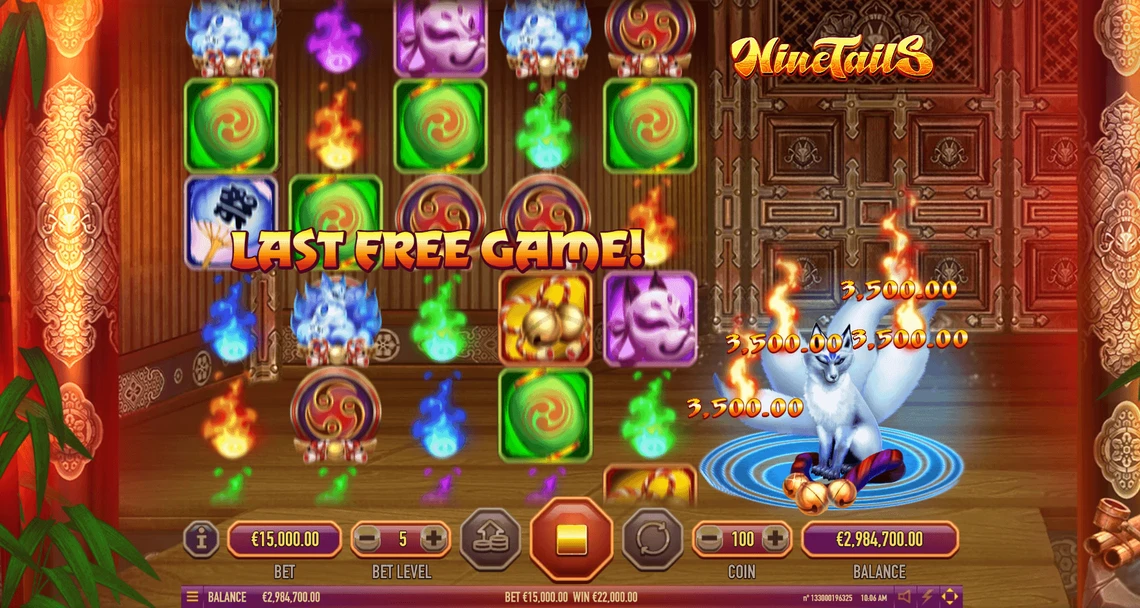 Nine Tails free spins