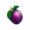 joker diamond symbol plum