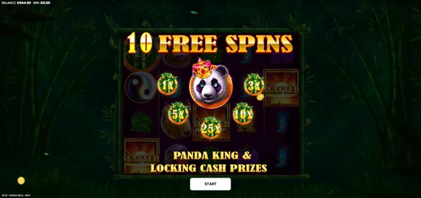 panda bills free spins triggered