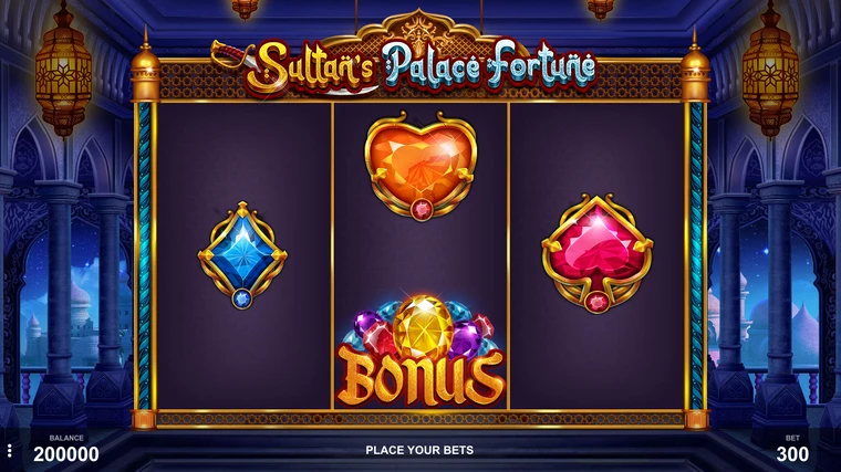 sultan's palace fortune base game