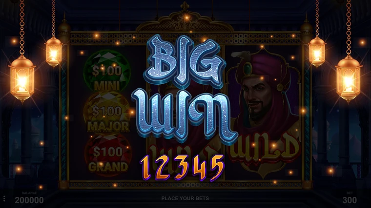 sultan's palace fortune big win