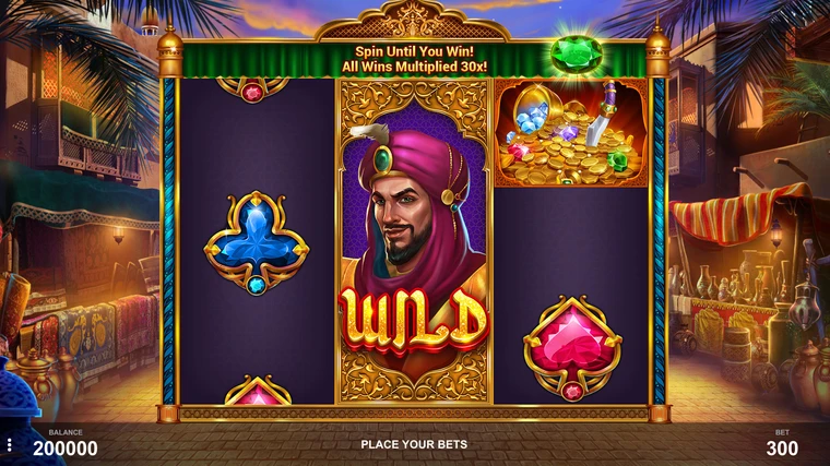 sultan's palace fortune feature