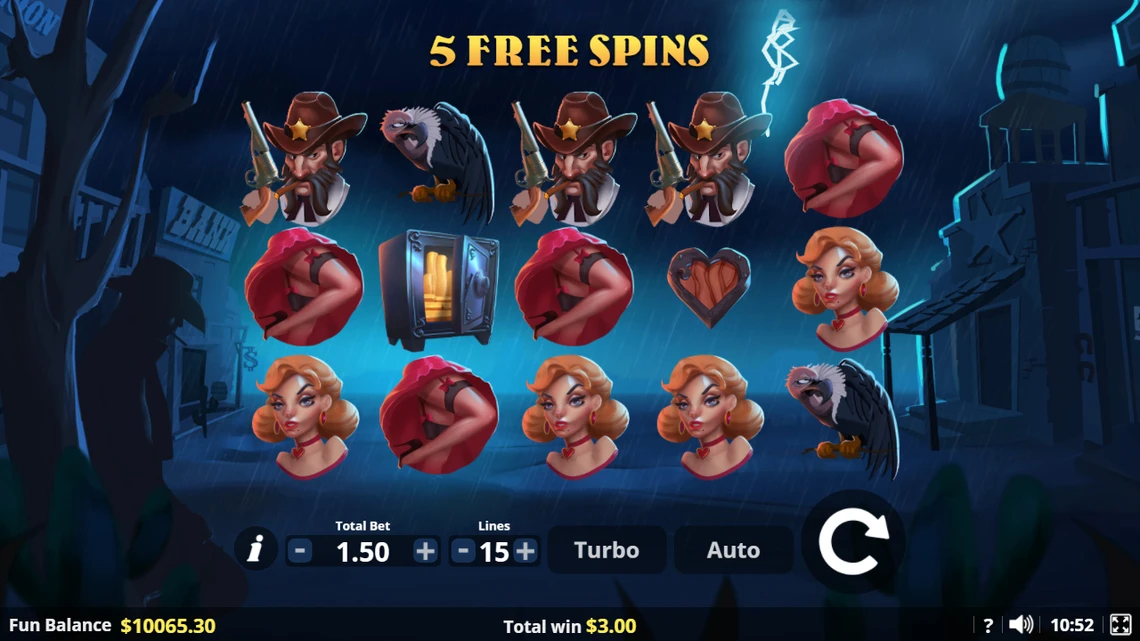 weight of the gun free spins