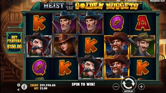 Heist for the Golden Nuggets (Pragmatic Play) 1