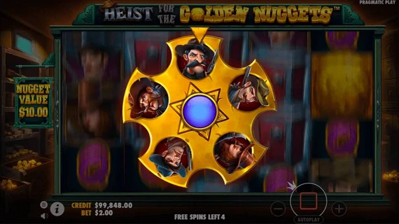 Heist for the Golden Nuggets (Pragmatic Play) 2