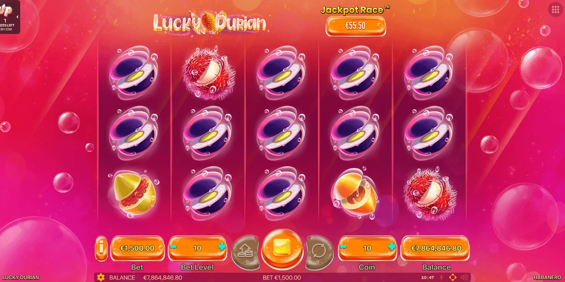 Lucky Durian winning combination