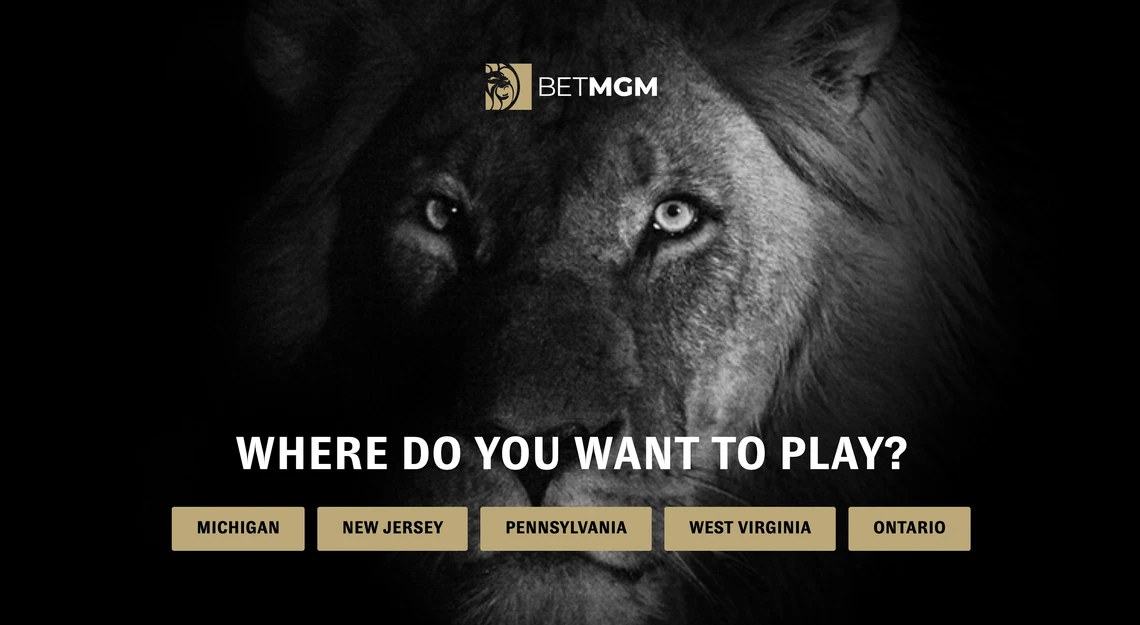 BetMGM Casino Registration Step 1