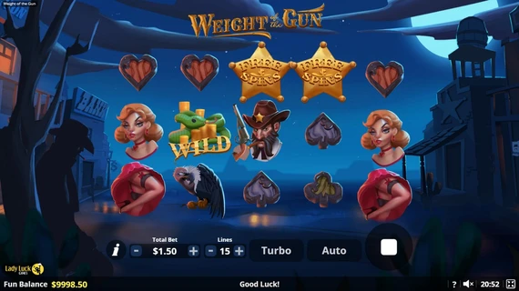 Weight of the Gun (Lady Luck Games) 1