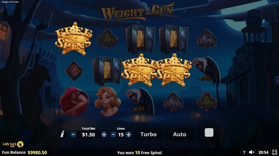 Weight of the Gun (Lady Luck Games) 2