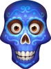 calaveras explosivas Blue Skull