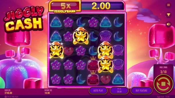 jiggly cash free spins