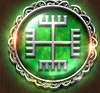 power of sun svarog green emblem