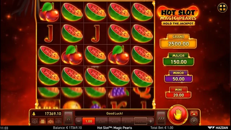 Hot Slot Magic Pearls - Hold the Jackpot (Wazdan) 4