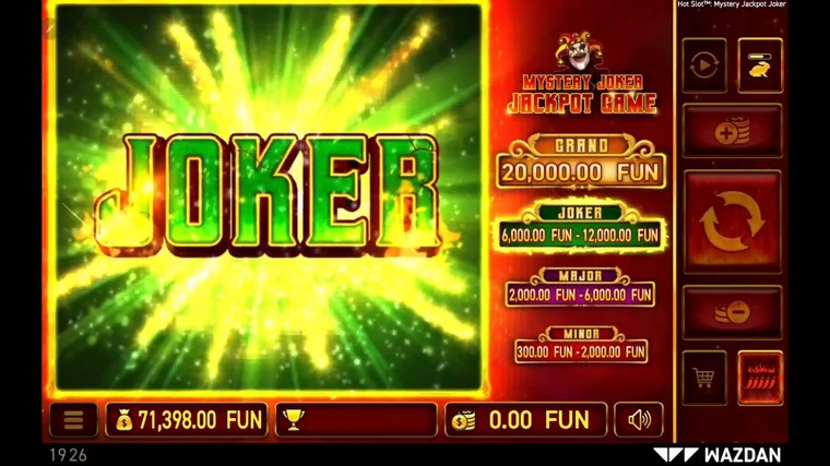 Hot Slot Mystery Jackpot Joker (Wazdan) 2