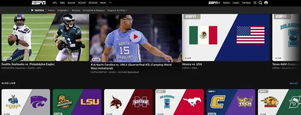 US - ESPN Player