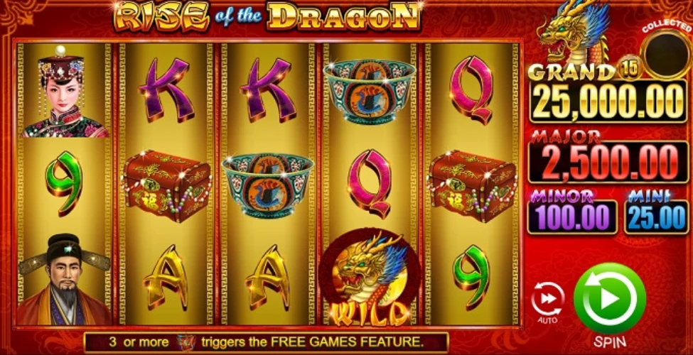 Rise of the Dragon is one of several slots new to BetMGM New Jersey.