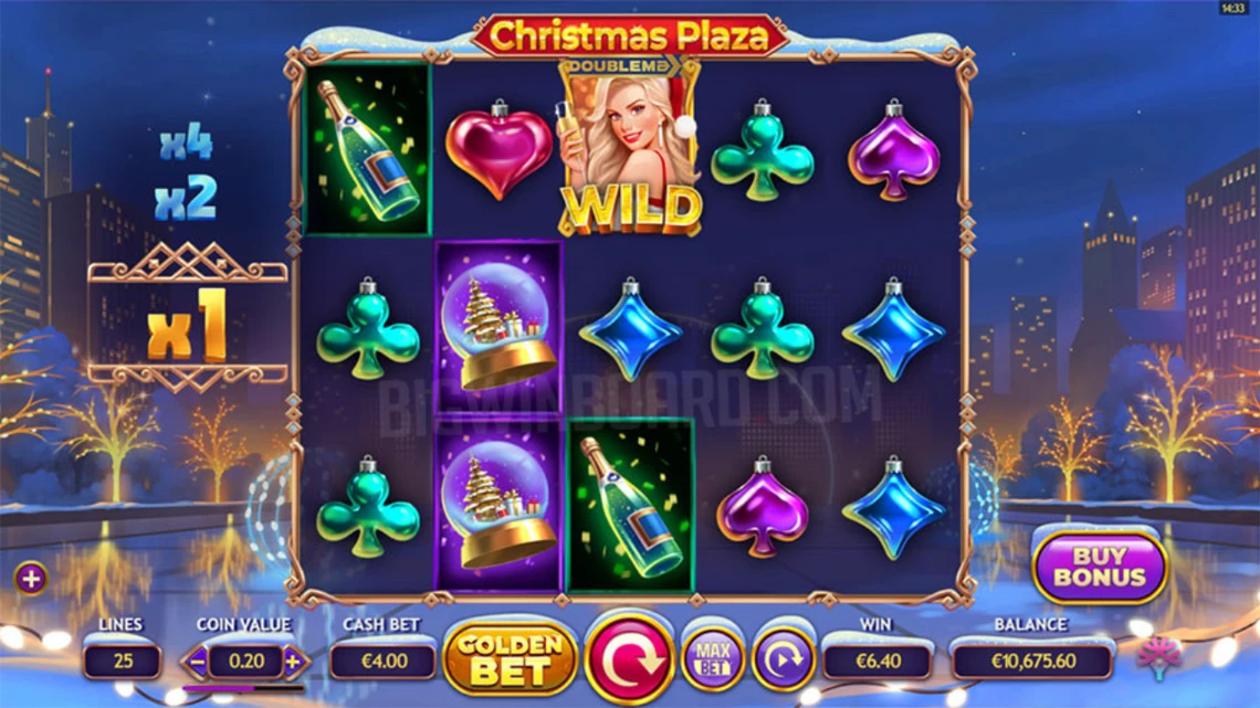 christmas plaza game play