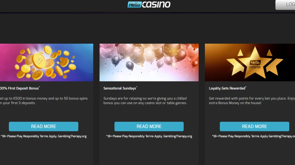 hello casino loyalty program