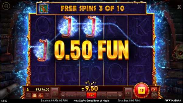 hot slot gbom free spins bonus