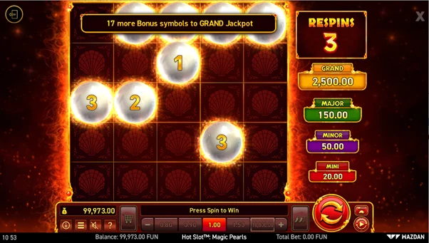hot slot magic pearls hold the jackpot bonus