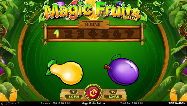 magic fruits deluxe risk game