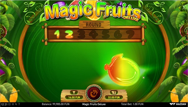 magic fruits deluxe successful gamble