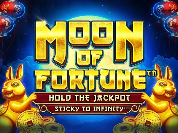 moon of fortune slot logo