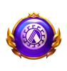 wisdom of athena purple emblem