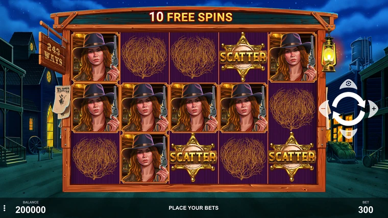 wild west ways free spins bonus