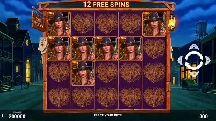 wild west ways free spins expanded
