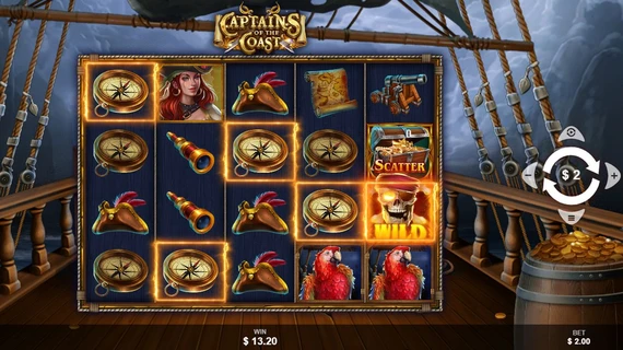 Captains of the Coast (Wizard Games) 4