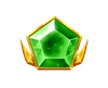 Dimond Cascade green jewel