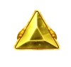 Dimond Cascade yellow triangle