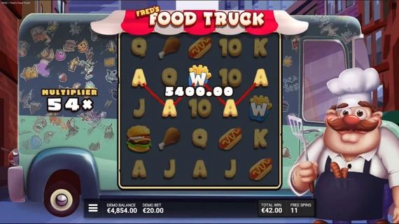 Fred's Food Truck (Hacksaw Gaming) 1
