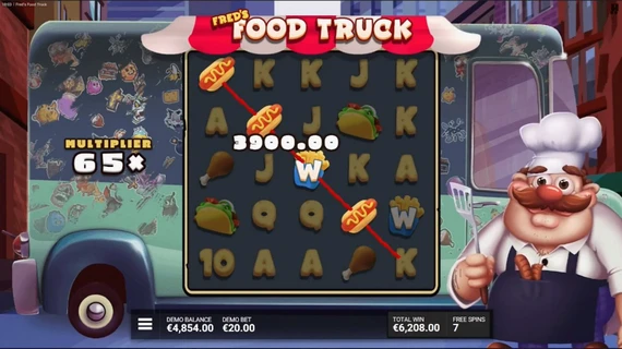 Fred's Food Truck (Hacksaw Gaming) 2