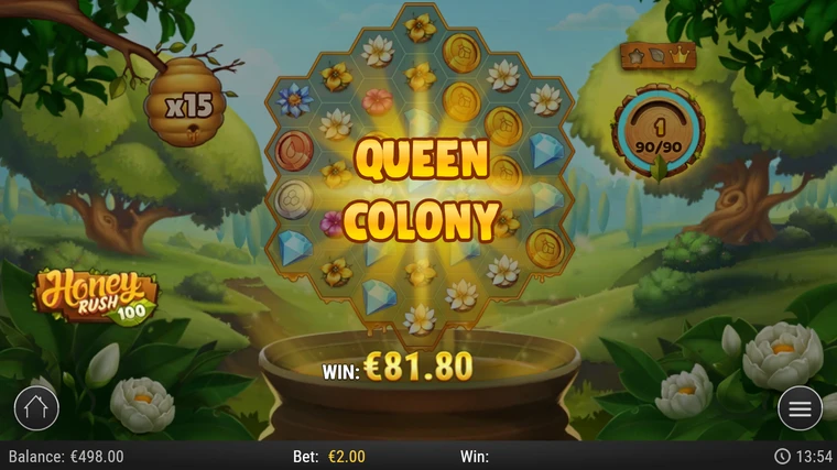 honey rush 100 queen colony