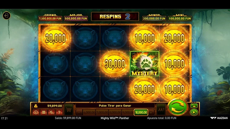 Mighty Wild Panther Hold the Jackpot (Wazdan) 2