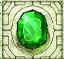 capsule treasure green gem