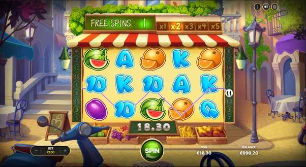 fruit shop frenzy free spins