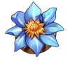 honey rush 100 blue flower