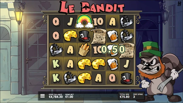 le bandit all that glitters is gold