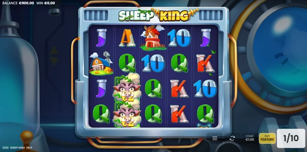 sheep king free spins bonus