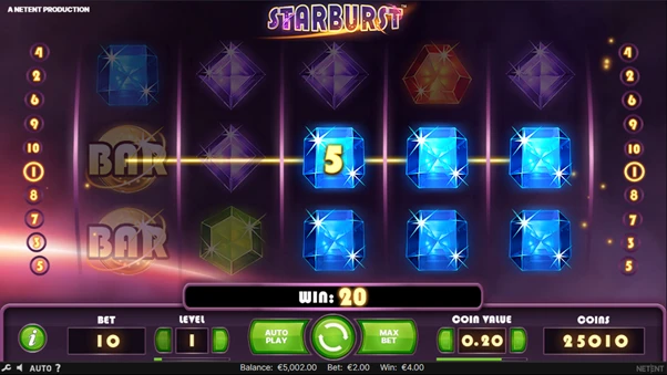 starburst win