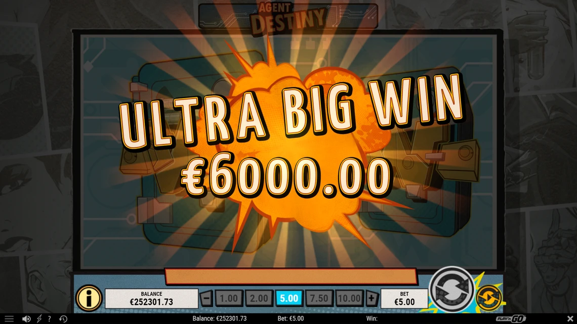 Agent Destiny ultra big win