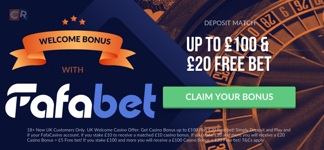 Fafabet Casino Welcome Offer