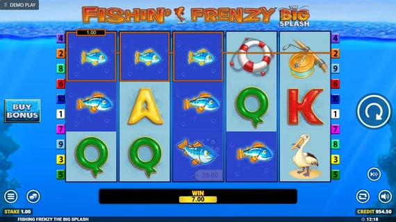 Fishin' Frenzy The Big Splash (Blueprint Gaming) 3