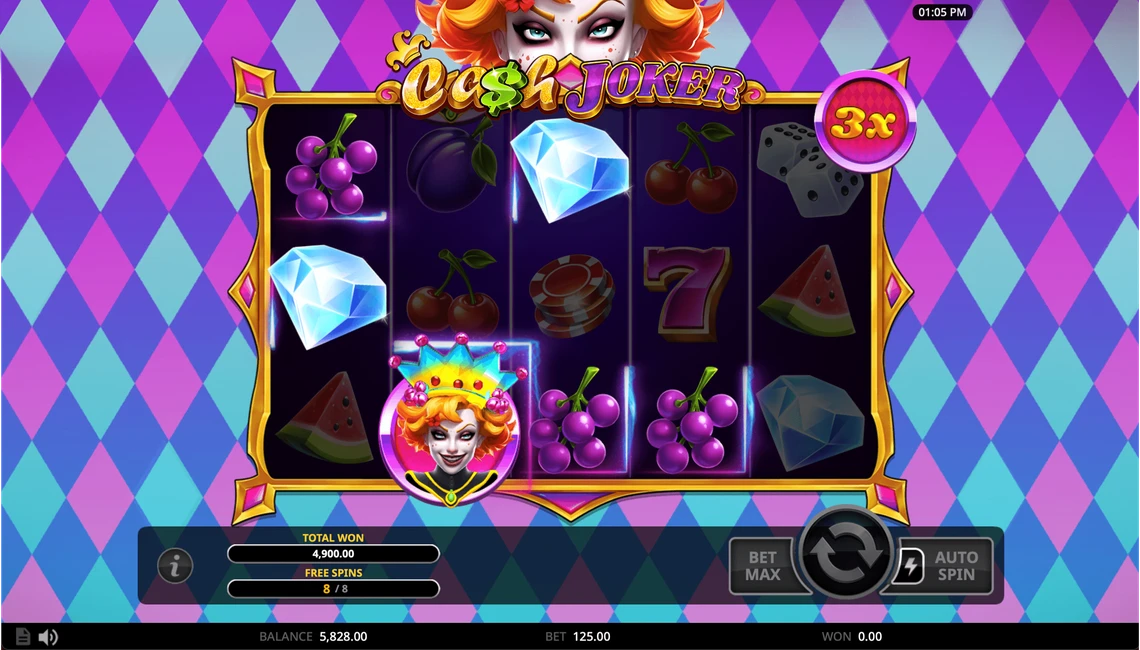 Cash Joker free spins bonus